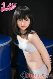 J-CUTE Doll シリコン製ラブドール 149cm Aカップ 平ら AGD08掲載画像のボディはリアルメイク付き 白いランジェリーを纏ったリアルなデザイン