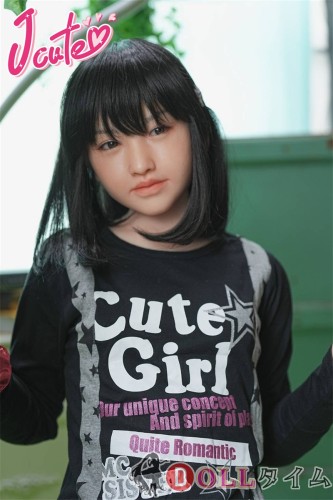 J-CUTE Doll シリコン製ラブドール 149cm Aカップ 平ら AGD08掲載画像のボディはリアルメイク付き ブラックTシャツ