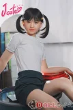 J-cute Doll シリコン製ラブドール 149cm Aカップ 平ら AGD08掲載画像のボディはリアルメイク付き 白い体操服