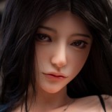 蛍火日記 Firefly Diary 165cm Cカップ 莲（lian） 宣伝画像職人メイク フルシリコン製 開閉機能選択可能 リアルラブドール 塗装加工あり ブラックセーター