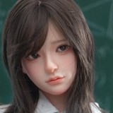 蛍火日記 Firefly Diary 165cm Cカップ 莲（lian） 宣伝画像職人メイク フルシリコン製 開閉機能選択可能 リアルラブドール 塗装加工あり ブラックセーター
