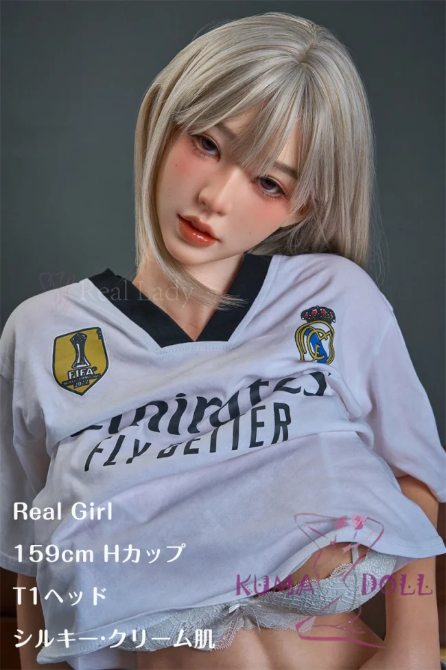Real Lady 159cm Hカップ T1ヘッド フルシリコンラブドール｜シルキークリーム肌 超擬真テクスチャ