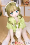 130cm Meu 緑の髪を持ち、緑のシャツを着たアニメドール MOZU Doll 