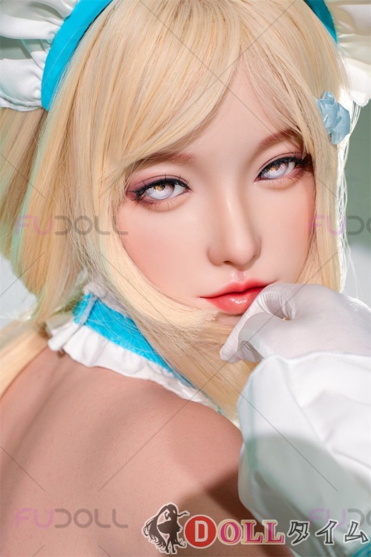 FUDOLL ラブドール 157cm Fカップ #J032 頭部 身長等選べる 高級シリコン頭部+TPE材質ボディ  ブルーのトップス