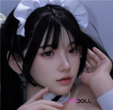 FUDOLL ラブドール 161cm Eカップ #J013 頭部 身長等選べる 高級シリコン頭部+シリコン材質 青いトップ