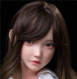 FUDOLL ラブドール 157cm Fカップ #J032 頭部 身長等選べる 高級シリコン頭部+TPE材質ボディ  ブルーのトップス