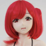 色気美人 IROKEBIJIN シリコン製 ラブドール  頭部単体