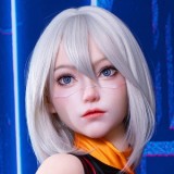 Sino Doll フルシリコン製ラブドール 実践向け 159cm Iカップ S51凛橙 ヘッド 掲載画像はリアルメイク付き RSメイク付き