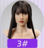 MMXDOLL（木木夕）153cm Cカップ 夢涵（Menghan）ヘッド シームレスドール  シリコン製リアルドール リアル製メイク 等身大ドール