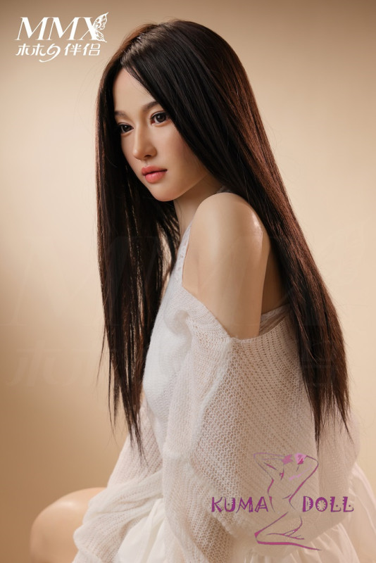 MMXDOLL（木木夕）165cm Eカップ 梦菲（Meng Fei）基基大人メイク シリコン製等身大ドール 高級オフィスのエリート秘書