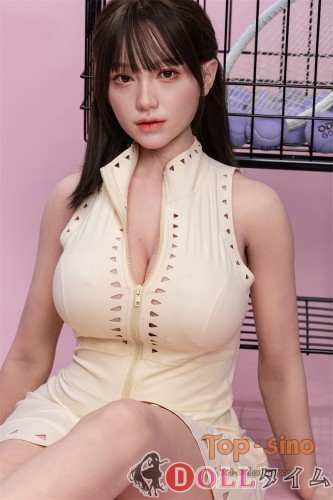 【RRS+版】Top-Sino TYPE グラビア 162cm Gカップ T37 Mimeng スポーツウェア ラブドール 実践向け  等身大ドール フルシリコン製ラブドール 米白色のテニスウェアでテニスプレイ