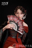 MMXDOLL（木木夕）163cm Dカップ  梦琪（Mengqi）ヘッド  シリコン製リアルドール リアル製メイク 赤いドレス着用