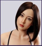 MMXDOLL（木木夕）165cm Fカップ 梦琪（Mengqi）ヘッド  シリコン製リアルドール リアル製メイク