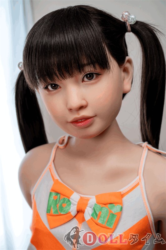 J-CUTE Doll シリコン製ラブドール 149cm Aカップ 平ら AGD01掲載画像のボディはリアルメイク付き オレンジ＆パープルビキニ
