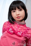 J-cute Doll シリコン製ラブドール 149cm Aカップ 平ら AGD01掲載画像のボディはリアルメイク付き オレンジ＆パープルビキニ