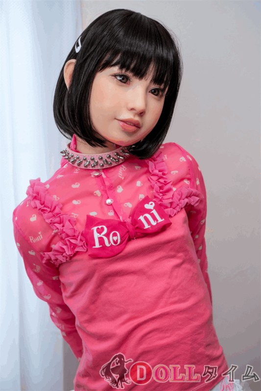 J-CUTE Doll シリコン製ラブドール 149cm Aカップ 平ら AGD01掲載画像のボディはリアルメイク付き オレンジ＆パープルビキニ
