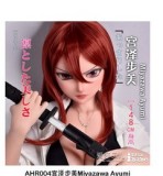 Elsa Babe 140cm Lカップ RAD052 齊藤雪絵ヘッド シリコン製 へそ出しセーラー服の銀髪巨乳ラブドール