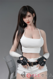 TOP-CYDOLL Tiliaヘッド 168cm Fカップ フルシリコンドール セクシーなブラックギャルファッション