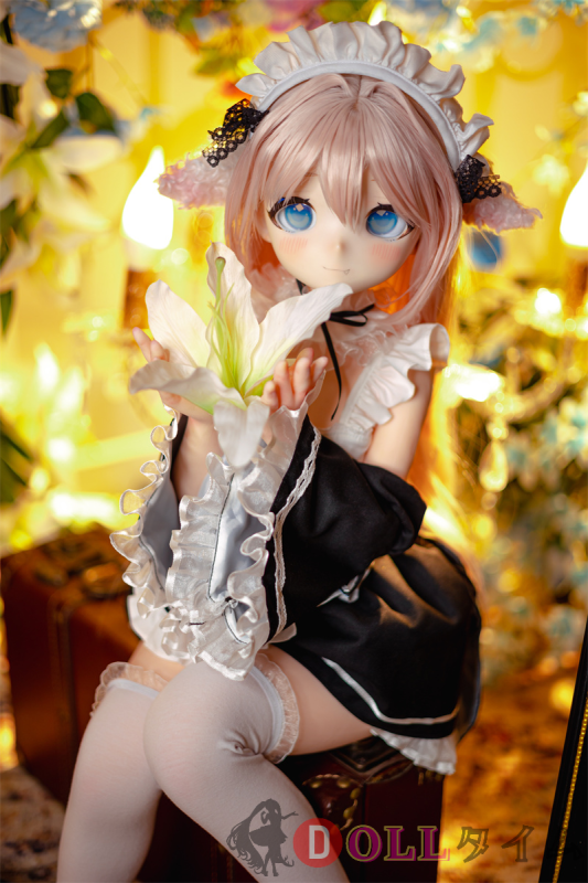 MW GRIL(魔物姬)85cm 優米ビニールヘッド＋ボディーTPE/シリコン材質選択可能 ピンク髪メイド美少女ドール