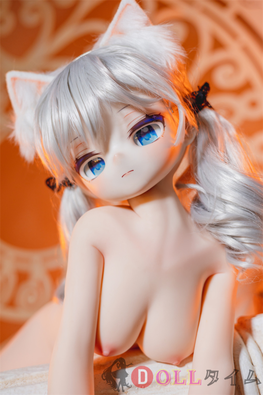 MW GIRL(魔物姬)85cm#1艾丽娅ビニールヘッド+ボディTPE/シリコン材質選択可能 白ドレス白タイツ 猫耳白髪美少女ドール