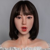 Starpery 161cm Hカップ Ivoryヘッド シリコン製 – ゴールドドレスを纏う豊満セレブ系ラブドール