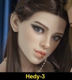 STARPERY 160cm Kカップ JINヘッド シリコン製 ロリィタ風セクシーランジェリー着用 ブラウンロングヘアのクール系お姉さんドール