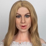 STARPERY 160cm Kカップ JINヘッド シリコン製 ロリィタ風セクシーランジェリー着用 ブラウンロングヘアのクール系お姉さんドール