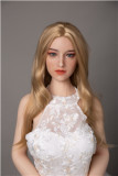 STARPERY 160cm Kカップ JINヘッド シリコン製 ロリィタ風セクシーランジェリー着用 ブラウンロングヘアのクール系お姉さんドール