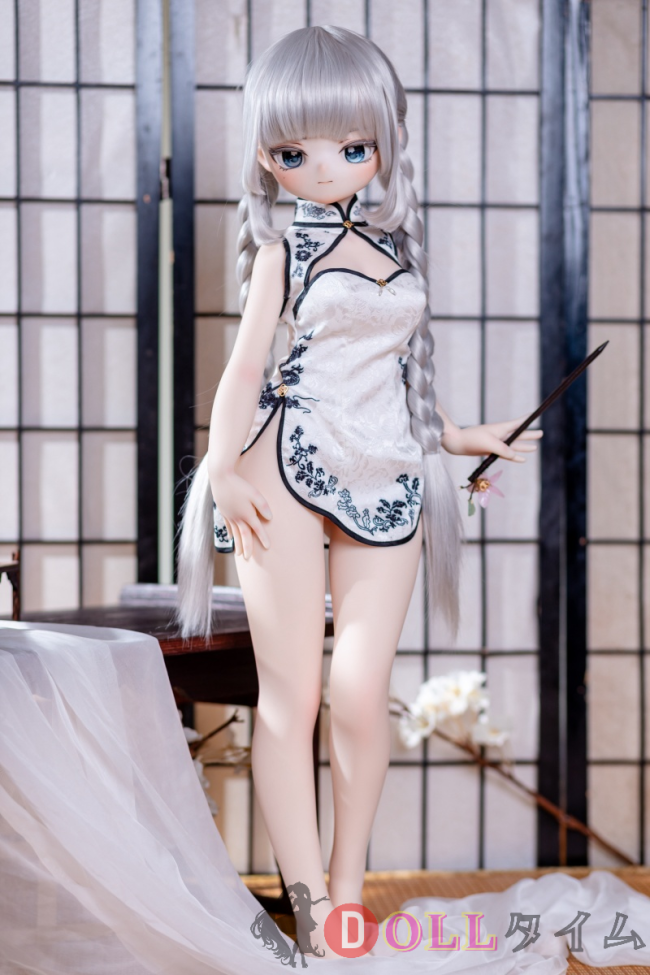 MW Girl (魔物姬)85cm#3樱井雪奈ヘッドボディ材質選択可能 銀髪チャイナドレス美少女 シリコンドール