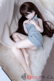 MW Girl(魔物姬) 85cm花沢美穂ヘッド ボディ材質選択可能 ニットワンピ茶髪美少女 リアル質感＆セクシー系ラブドール