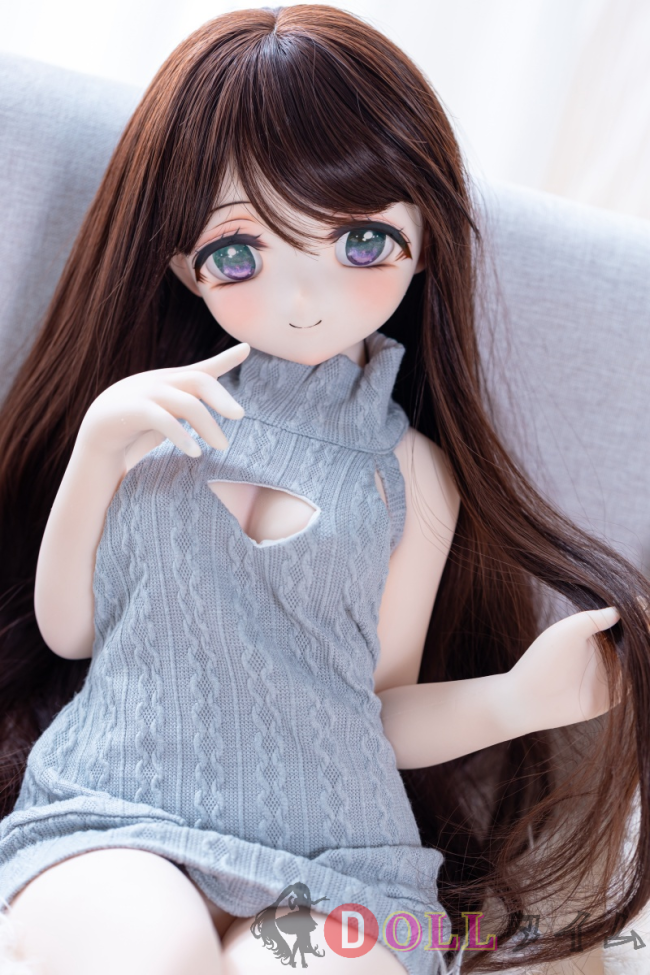 MW Girl(魔物姬) 85cm花沢美穂ヘッド ボディ材質選択可能 ニットワンピ茶髪美少女 リアル質感＆セクシー系ラブドール