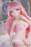 85cm 微花 等身大ドール｜ピンクランジェリーの細部と造形美