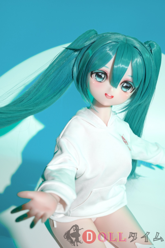 MW GRIL(魔物姬)85cm小音ビニールヘッド+TPE/シリコンボディー初音ミク風 COSPLAY 創者パーカー 少女型ドール