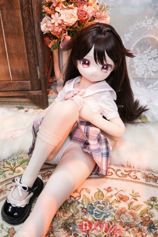 MW GRIL(魔物姬)  85cm小桃ヘッド ビニールヘッド+TPE/シリコンボディー黒髪清楚系ドール JK制服スタイル