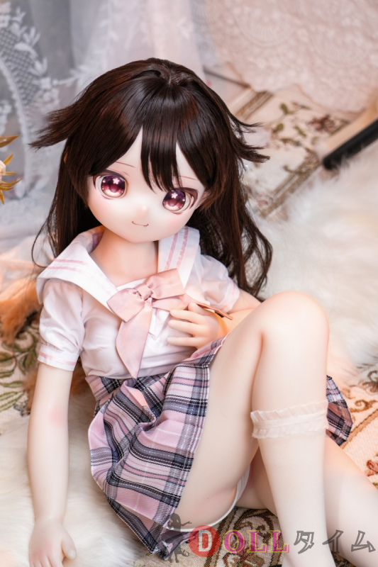 MW GRIL(魔物姬)  85cm小桃ヘッド ビニールヘッド+TPE/シリコンボディー黒髪清楚系ドール JK制服スタイル
