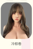 FUDOLL 165cm Fカップ 小茹ヘッド シリコン製– ピンクの和服と傘を持つ美少女ラブドール