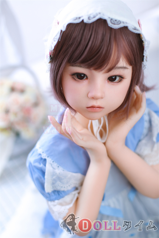 My Loli Waifu 略称MLWロり系ラブドール 100cm バスト平 Kokoヘッド TPE材質ボディー +ヘッド材質選択可能 スパンコールのポンポンドレス