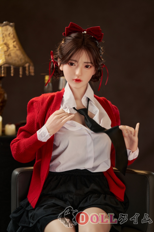 Real Girl C工場製158cm Eカップ CY14ヘッド ボディ材質選択可能｜赤ジャケット＆黒ミニスカ 美少女 リアルラブドール