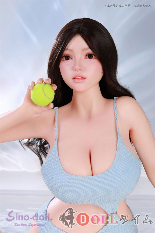 Sinodoll S80ボディ＋S59凛碧ヘッド シリコン製 ｜青い服の高級巨乳美熟女ダッチワイフトルソー半身ラブドール