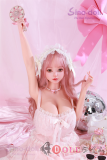 脚なし構造で収納しやすいハーフタイプドール全体像