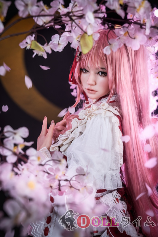 Real Lady 150cm Eカップ T4ヘッドシリコン製｜和風ロリータ衣装のピンク髪美少女ラブドール