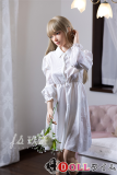 Jiusheng 148cm Bカップ Soraヘッド シリコン製 白ワンピース風スタイル｜観賞用＆実用兼用ラブドール