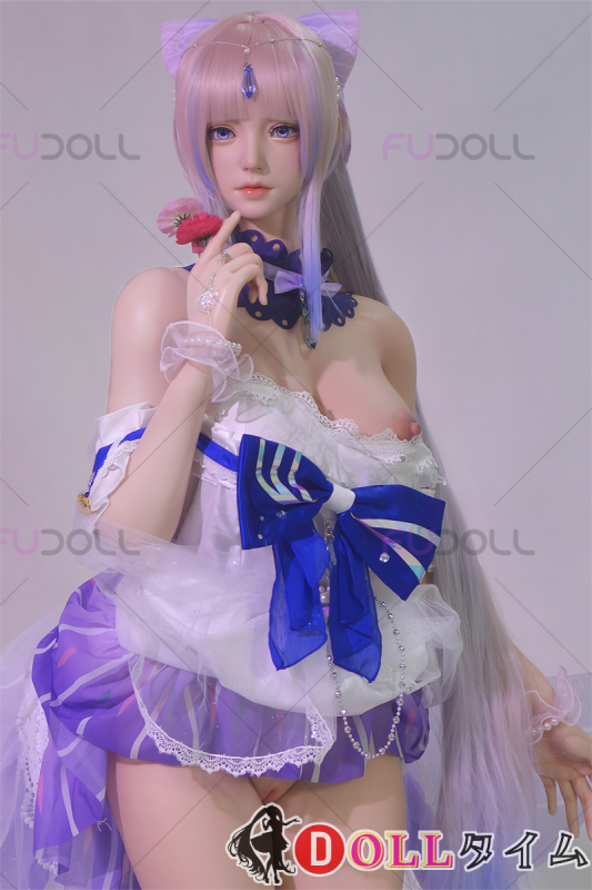 FUDOLL 161cm Eカップ 麗芙J002ヘッド シリコン製×珊瑚宮心海風cosplay造形モデル ラブドール