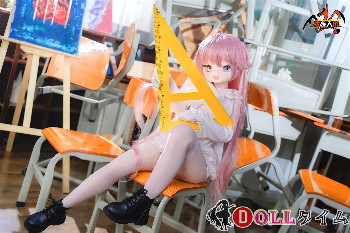 JK制服を着た星葉ヘッドの全身像