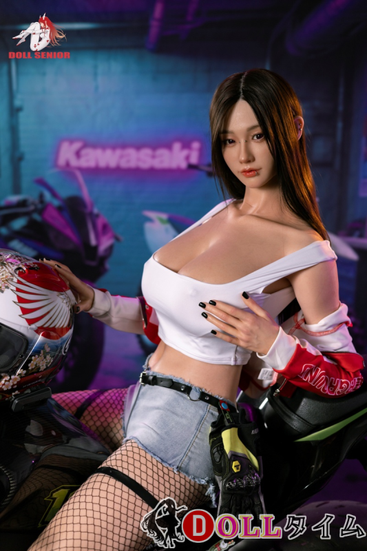 Doll Senior 170cm Gカップ舞雪ヘッド シリコン製｜レーサーコスチューム＆網タイツのリアルドール