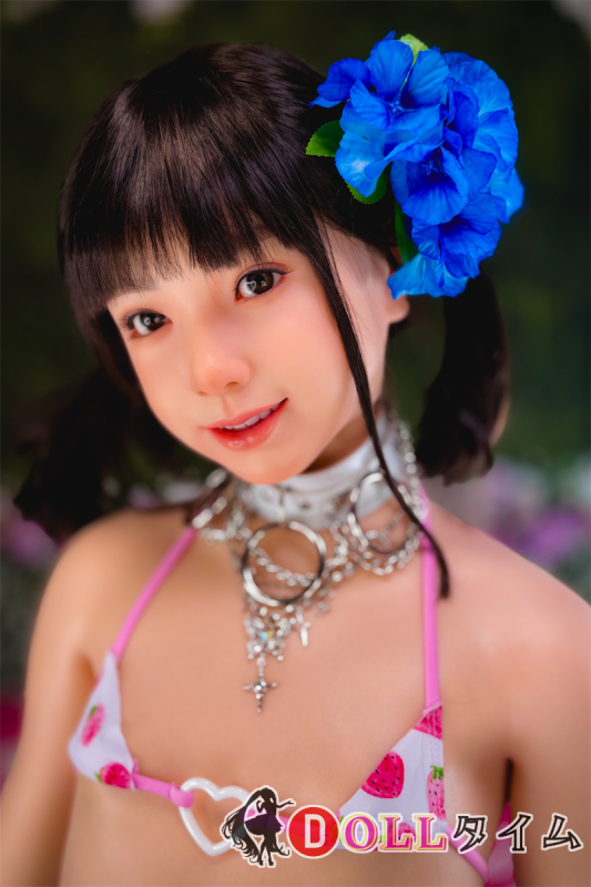 JCUTE 149cm AAカップ AGD02ヘッド シリコン製 ビキニ＆白ストッキングのスレンダードール