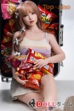 大量のお菓子入りスーツケース付きTOP-SINOラブドール