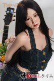 牛仔風ベストを着たTOP-SINO性人形T1230