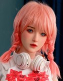 MDDOLL 150cm Eカップ M21ヘッド シリコン製 ノースリーブニットとショートパンツのラブドール