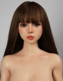 MDDOLL 162cm Hカップ M20ヘッド シリコン製 白ハイセクシードレスの金髪巨乳ラブドール 欧米風スタイル